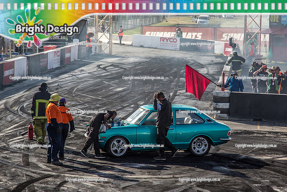Summernats 32 Thursday 3 Jan 2019  BDMP1956  BERZERK BURNOUT