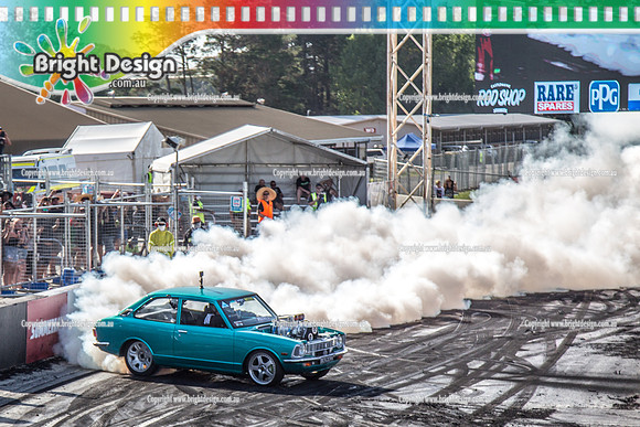 Summernats 32 Thursday 3 Jan 2019  BDMP1951  BERZERK BURNOUT