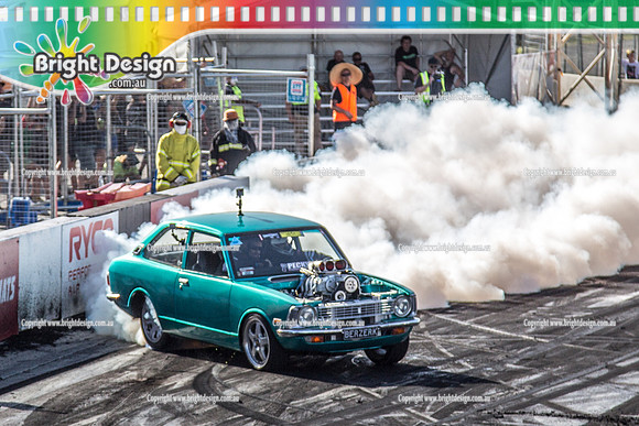 Summernats 32 Thursday 3 Jan 2019  BDMP1950  BERZERK BURNOUT