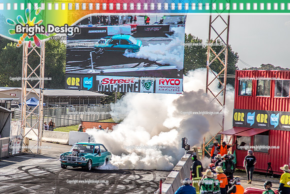 Summernats 32 Thursday 3 Jan 2019  BDMP1946  BERZERK BURNOUT