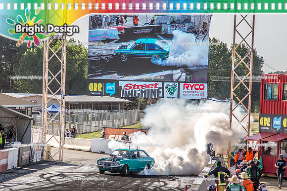 Summernats 32 Thursday 3 Jan 2019  BDMP1945  BERZERK BURNOUT