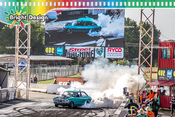 Summernats 32 Thursday 3 Jan 2019  BDMP1944  BERZERK BURNOUT