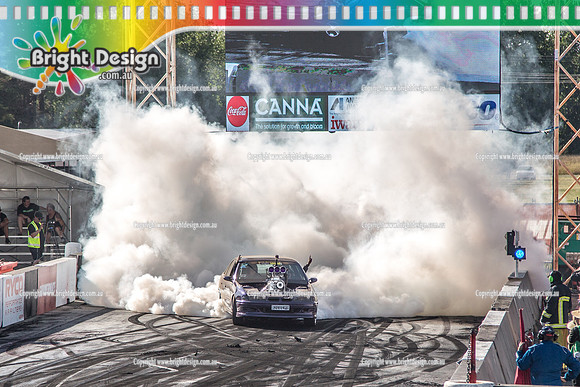 Summernats 32 Thursday 3 Jan 2019  BDMP1924  KARNGE BURNOUT
