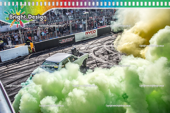 Summernats 32 Thursday 3 Jan 2019  BDMP1918  FATLX BURNOUT
