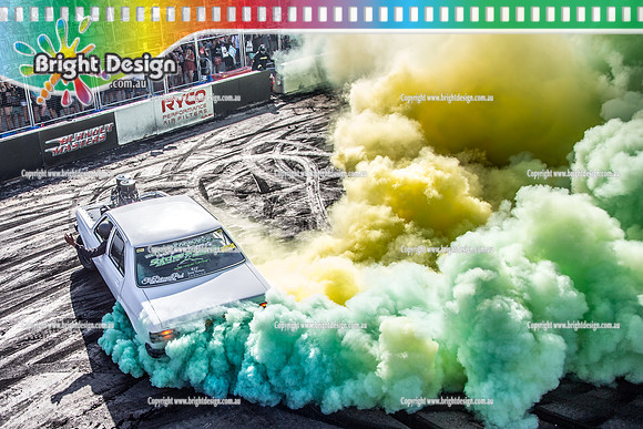 Summernats 32 Thursday 3 Jan 2019  BDMP1915   FATLX BURNOUT