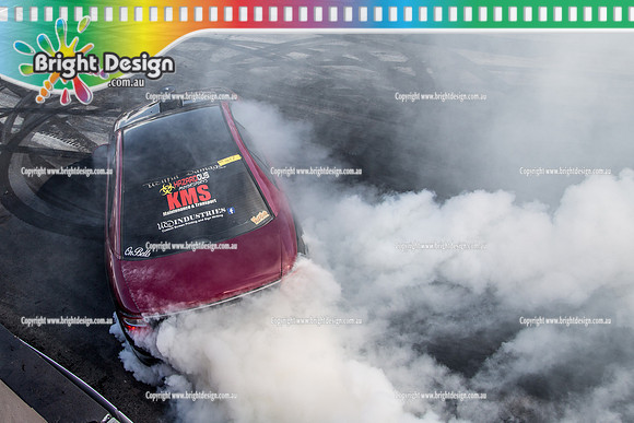 Summernats 32 Thursday 3 Jan 2019  BDMP1877   DAMAGE BURNOUT