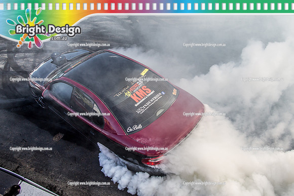 Summernats 32 Thursday 3 Jan 2019  BDMP1876   DAMAGE BURNOUT