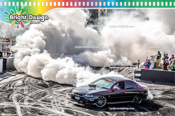 Summernats 32 Thursday 3 Jan 2019  BDMP1867   DAMAGE BURNOUT