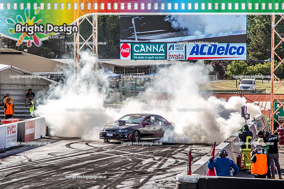Summernats 32 Thursday 3 Jan 2019  BDMP1857  DAMAGE BURNOUT