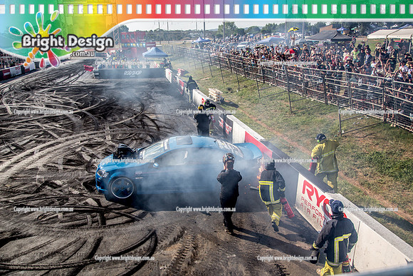 Summernats 32 Thursday 3 Jan 2019  BDMP1849 CFA  IH8FDS BURNOUT