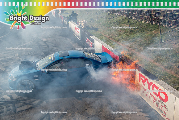 Summernats 32 Thursday 3 Jan 2019  BDMP1843   IH8FDS FIRE BURNOUT