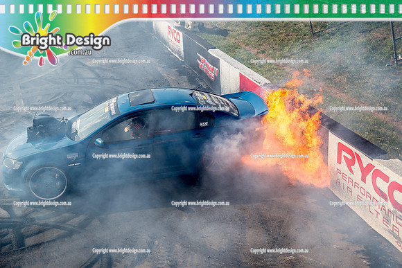 Summernats 32 Thursday 3 Jan 2019  BDMP1841   IH8FDS FIRE BURNOUT