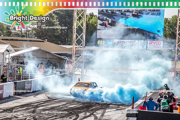 Summernats 32 Thursday 3 Jan 2019  BDMP1636  BLO202 BURNOUT
