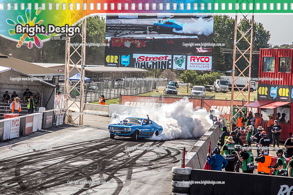 Summernats 32 Thursday 3 Jan 2019  BDMP1551  SKIDRAGIN BURNOUT