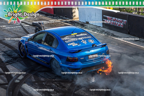 Summernats 32 Thursday 3 Jan 2019  BDMP1546  WIDEOPEN FIRE BURNOUT