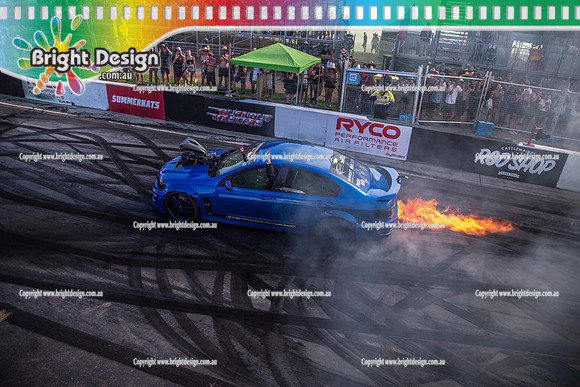 Summernats 32 Thursday 3 Jan 2019  BDMP1541  WIDEOPEN FRIE BURNOUT