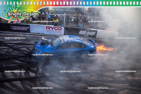 Summernats 32 Thursday 3 Jan 2019  BDMP1539  WIDEOPEN FIRE BURNOUT