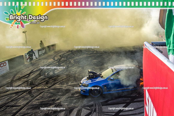 Summernats 32 Thursday 3 Jan 2019  BDMP1517  WIDEOPEN BURNOUT
