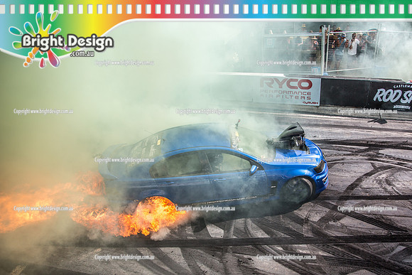 Summernats 32 Thursday 3 Jan 2019  BDMP1504  WIDEOPEN BURNOUT