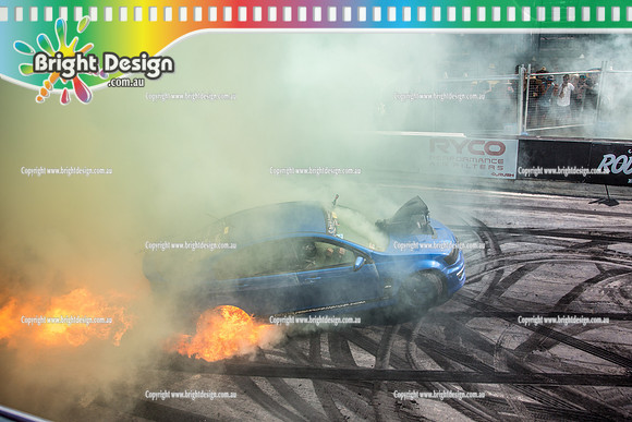 Summernats 32 Thursday 3 Jan 2019  BDMP1502  WIDEOPEN BURNOUT