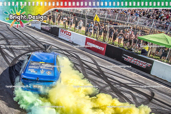 Summernats 32 Thursday 3 Jan 2019  BDMP1494  WIDEOPEN BURNOUT