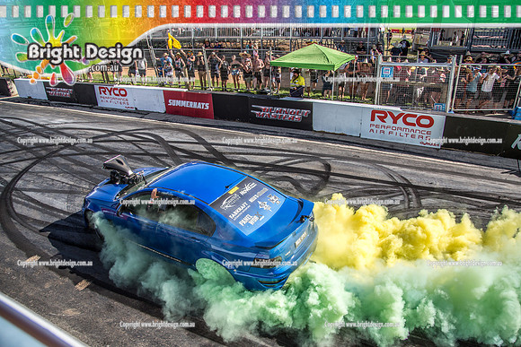 Summernats 32 Thursday 3 Jan 2019  BDMP1492  WIDEOPEN BURNOUT