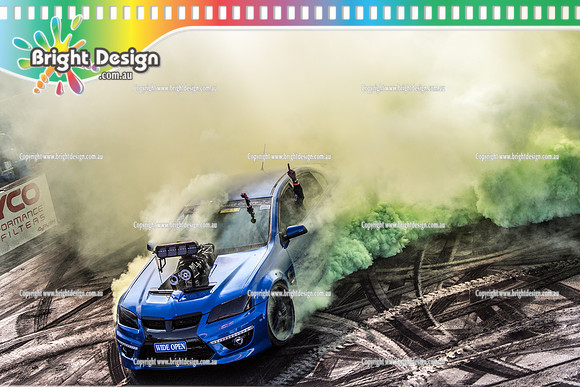 Summernats 32 Thursday 3 Jan 2019  BDMP1490  WIDEOPEN BURNOUT