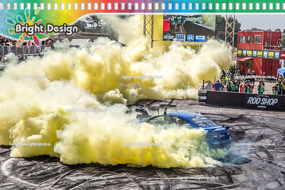 Summernats 32 Thursday 3 Jan 2019  BDMP1486 WIDEOPEN BURNOUT