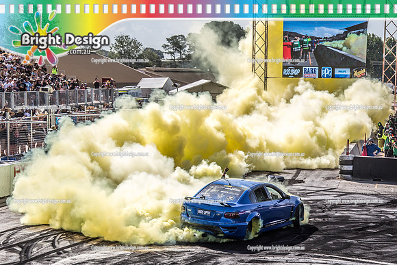 Summernats 32 Thursday 3 Jan 2019  BDMP1485  WIDEOPEN BURNOUT