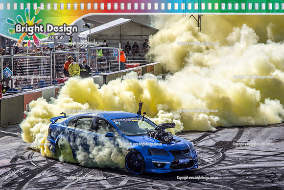 Summernats 32 Thursday 3 Jan 2019  BDMP1483  WIDEOPEN BURNOUT