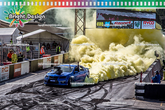 Summernats 32 Thursday 3 Jan 2019  BDMP1481 WIDEOPEN BURNOUT