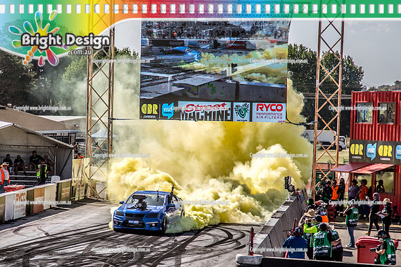 Summernats 32 Thursday 3 Jan 2019  BDMP1480 WIDEOPEN BURNOUT