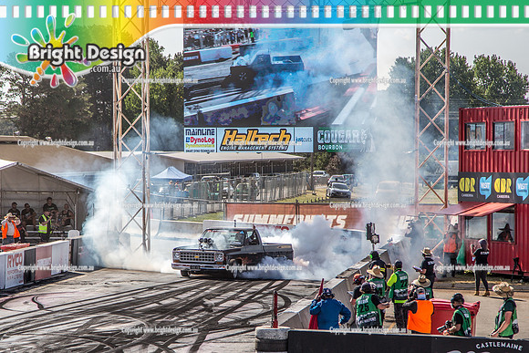 Summernats 32 Thursday 3 Jan 2019  BDMP1395  SOLID BURNOUT