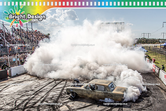 Summernats 32 Thursday 3 Jan 2019  BDMP1375   WARBIRD BURNOUT