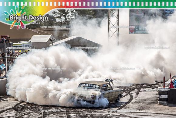 Summernats 32 Thursday 3 Jan 2019  BDMP1370   WARBIRD BURNOUT