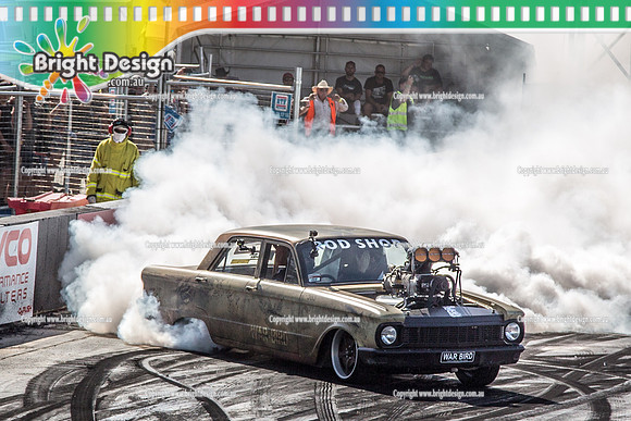 Summernats 32 Thursday 3 Jan 2019  BDMP1369   WARBIRD BURNOUT