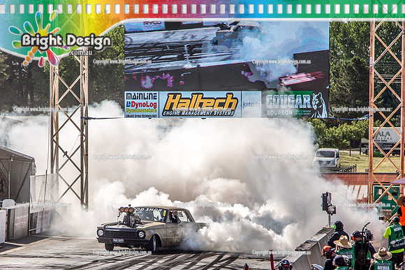 Summernats 32 Thursday 3 Jan 2019  BDMP1365  WARBIRD BURNOUT