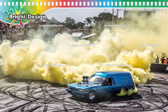 Summernats 32 Thursday 3 Jan 2019  BDMP1355 GAMBLE BURNOUT