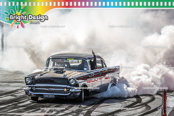 Summernats 32 Thursday 3 Jan 2019  BDMP1348  SHREDDER BURNOUT