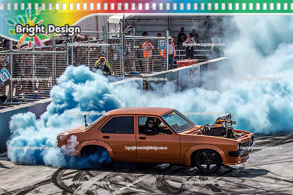 Summernats 32 Thursday 3 Jan 2019  BDMP1314  PEPERIT BURNOUT