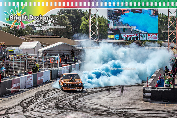 Summernats 32 Thursday 3 Jan 2019  BDMP1312  PEPERIT BURNOUT
