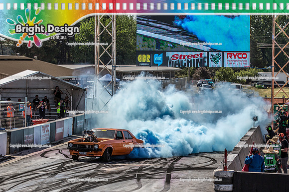 Summernats 32 Thursday 3 Jan 2019  BDMP1310  PEPERIT BURNOUT