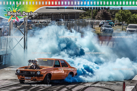 Summernats 32 Thursday 3 Jan 2019  BDMP1309  PEPERIT BURNOUT
