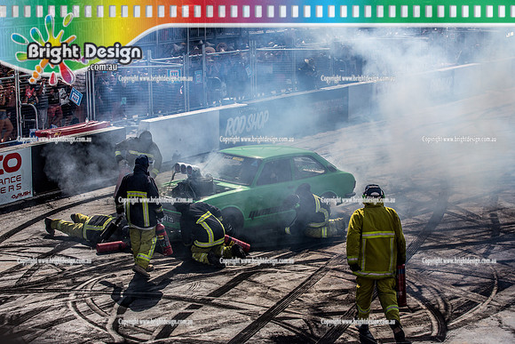 Summernats 32 Thursday 3 Jan 2019  BDMP1298  TUFF20 BURNOUT
