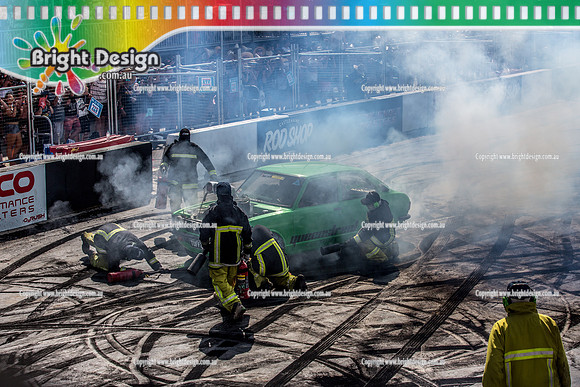 Summernats 32 Thursday 3 Jan 2019  BDMP1297  TUFF20 BURNOUT