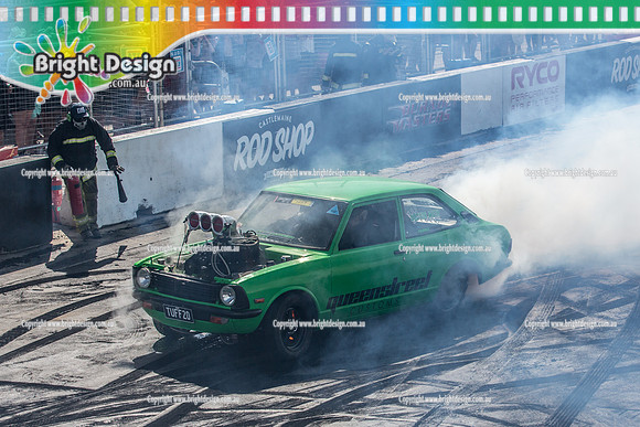Summernats 32 Thursday 3 Jan 2019  BDMP1291  TUFF20 BURNOUT