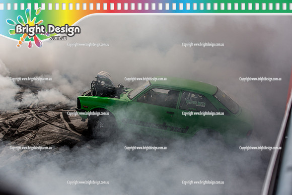 Summernats 32 Thursday 3 Jan 2019  BDMP1276  TUFF20 BURNOUT