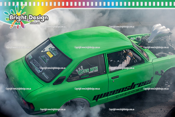 Summernats 32 Thursday 3 Jan 2019  BDMP1272  TUFF20 BURNOUT