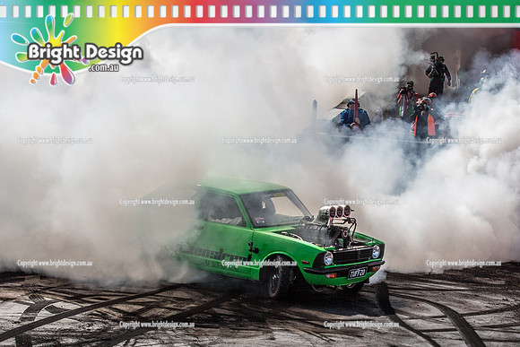 Summernats 32 Thursday 3 Jan 2019  BDMP1263  TUFF20 BURNOUT