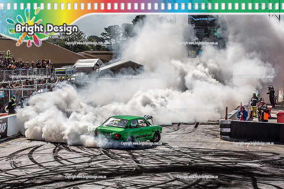 Summernats 32 Thursday 3 Jan 2019  BDMP1261  TUFF20 BURNOUT